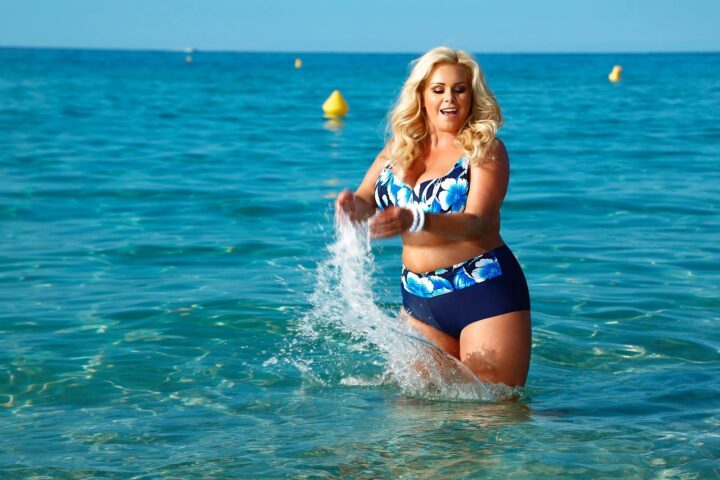 бански костюм plus size